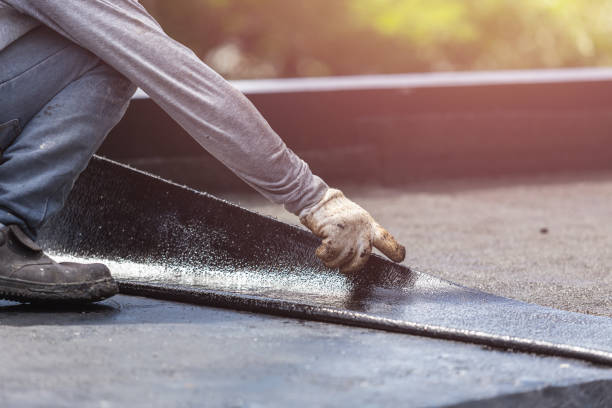 Professional Waterproofing technician working in Parma, OH